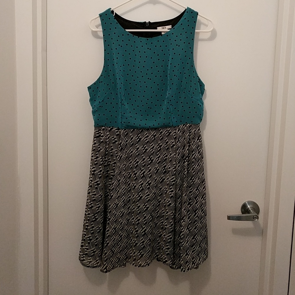 Bar III double print dress