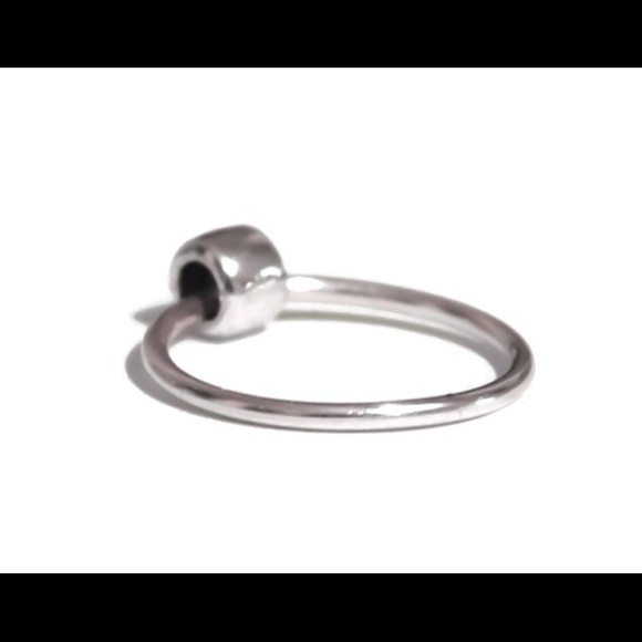 (2-13) 925 Sterling Silver Anxiety/Fidget Ring with Sliding Bead ADHD ADD Aid - Picture 2 of 4
