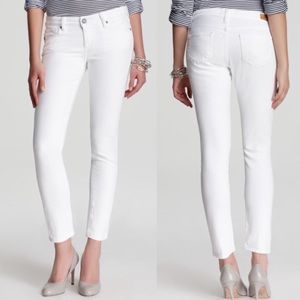 Paige Jeans - Skyline Ankle Peg In Optic White