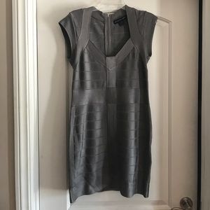 French connection gray short dress