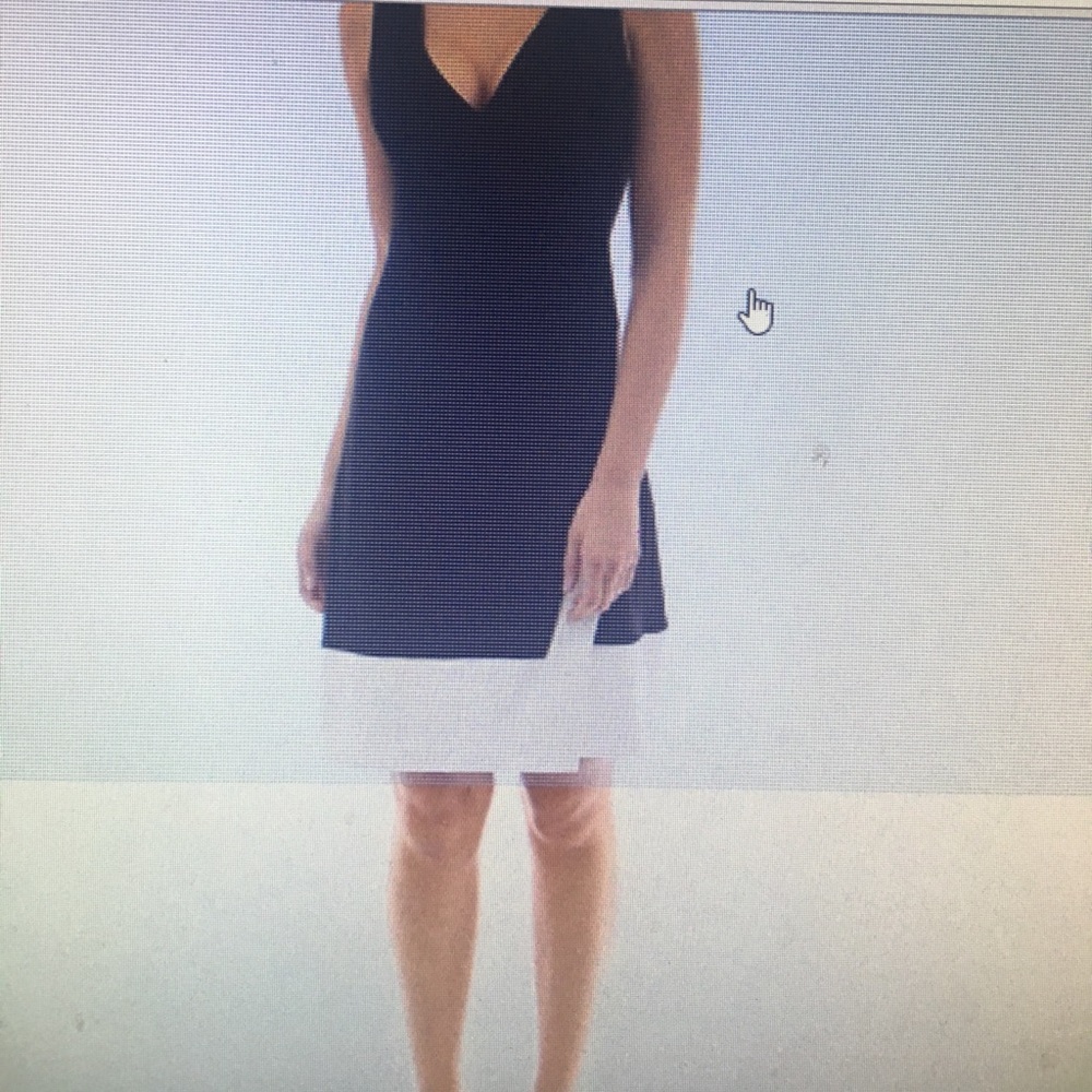 VNeck Summer Faux Wrap Dress