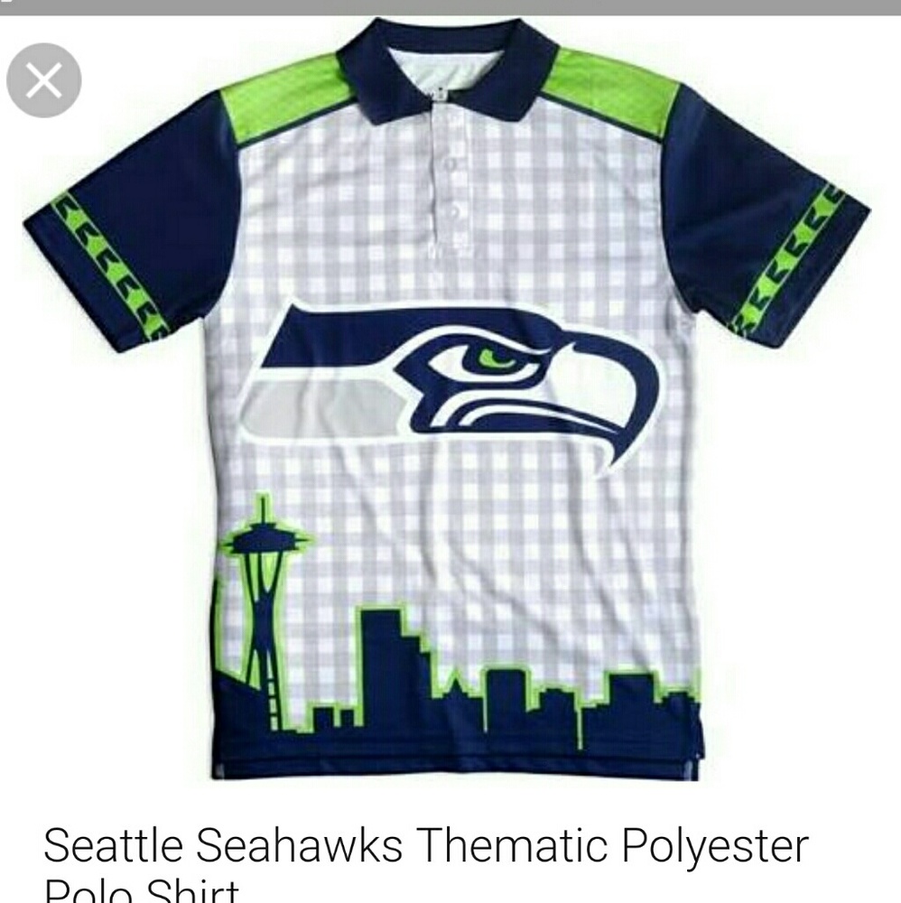 Seattle seahawks polo