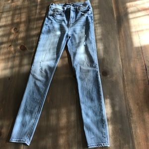 EXPRESS jeans high rise ankle legging