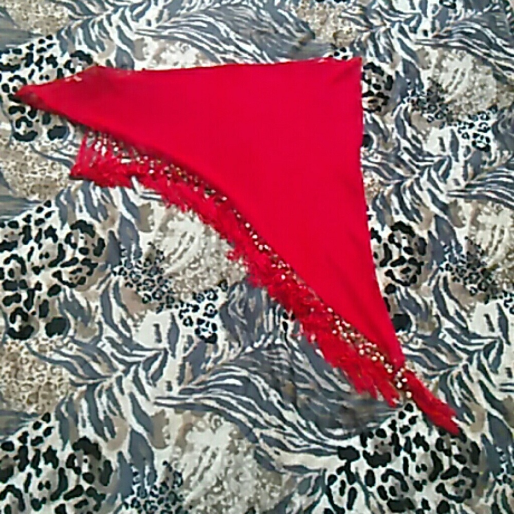 Sheer, festive, alluring wrap