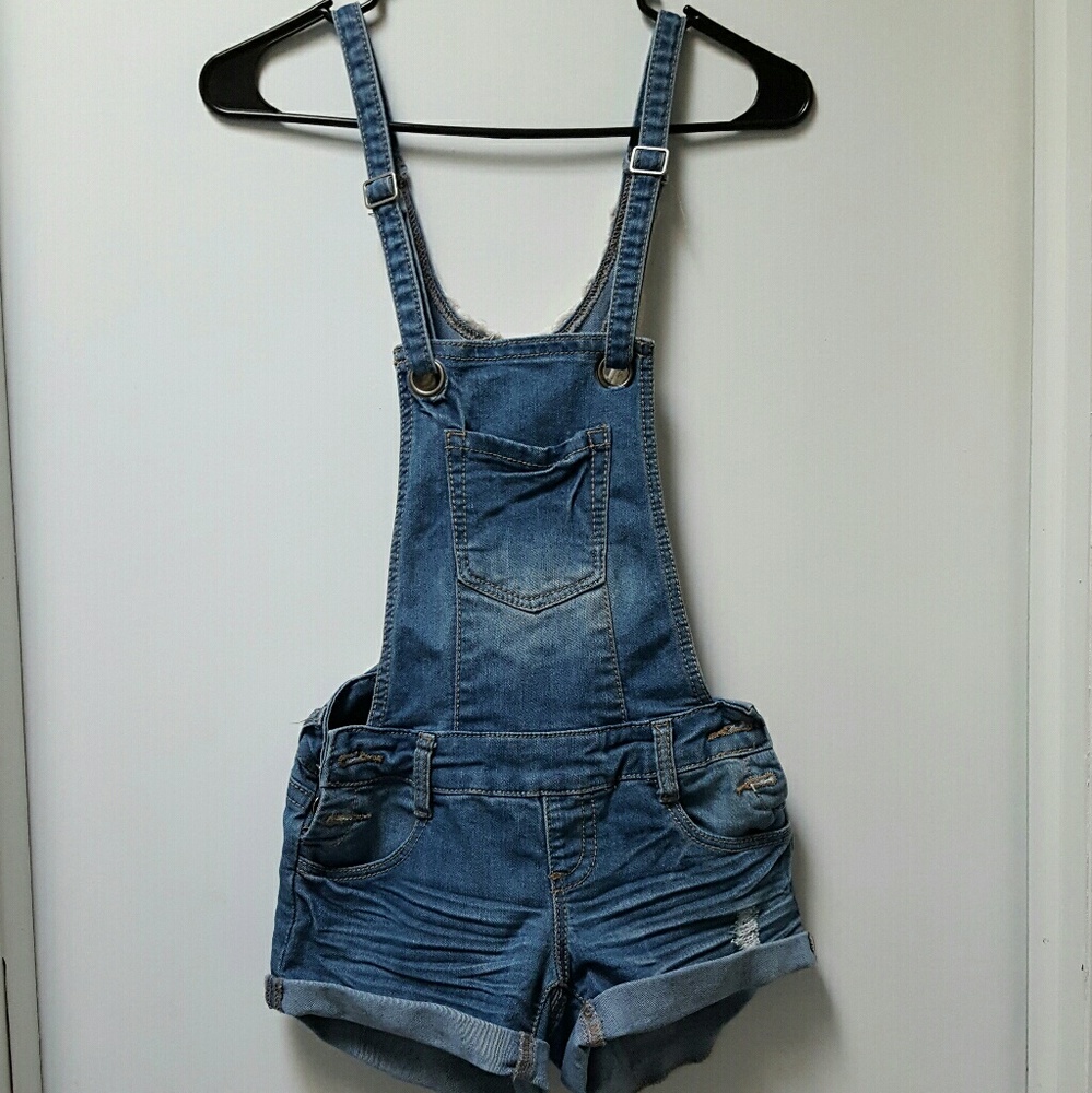 Overall Shorts