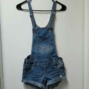 Overall Shorts