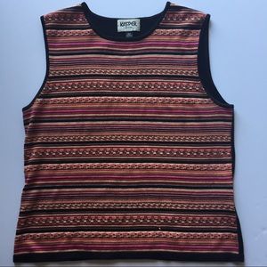 Kasper sleeveless knit