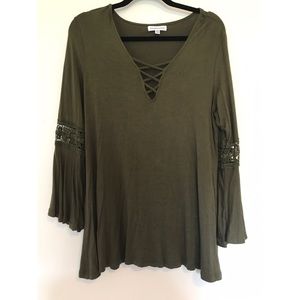 Roommates Green Shirt