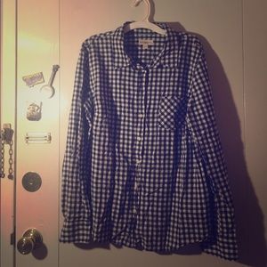 Picnic-Ready Gingham Button Down