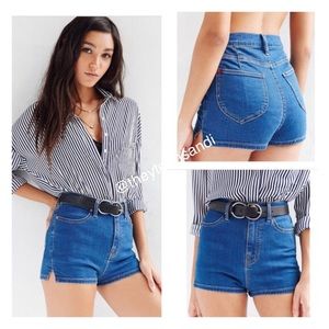 denim pinup shorts