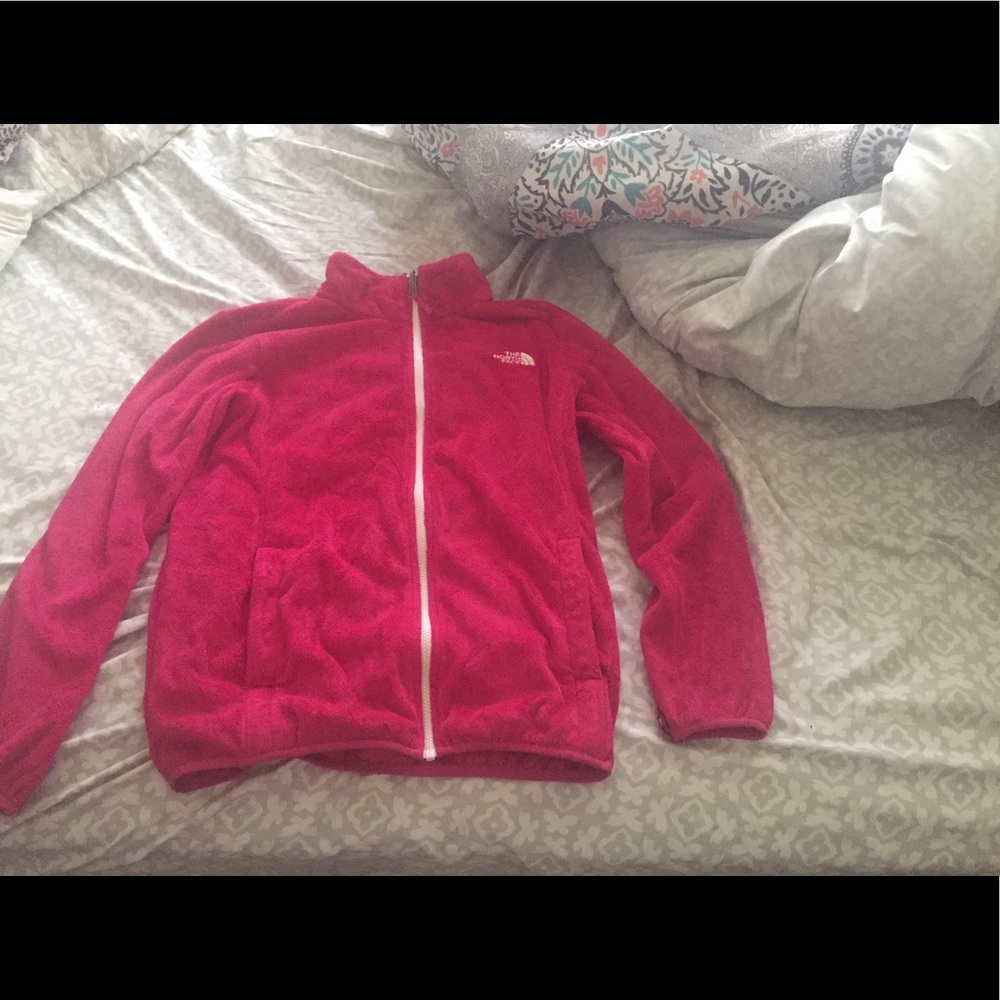 Fuchsia North Face Fleece