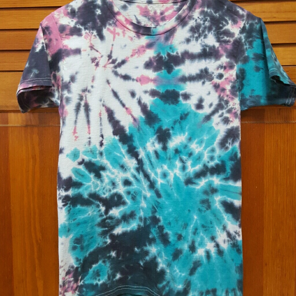 Small tie dye t-shirt