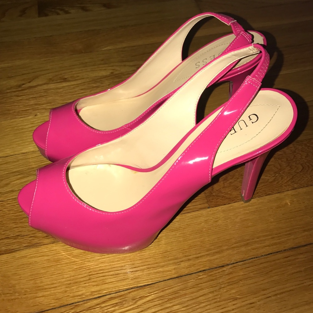 *BRAND NEW* Pink Peep Toe Pumps