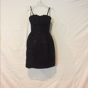 Cocktail strapless dress