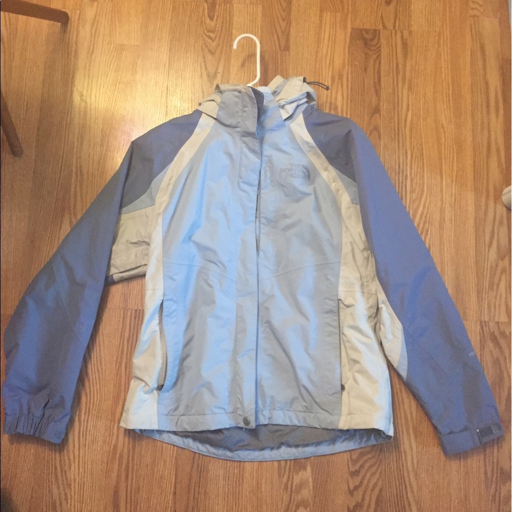 NorthFace Blue Rain Jacket
