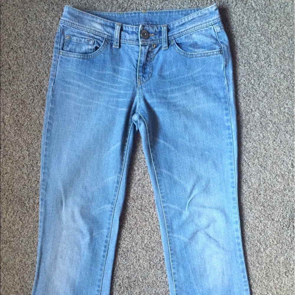 Light blue jeans