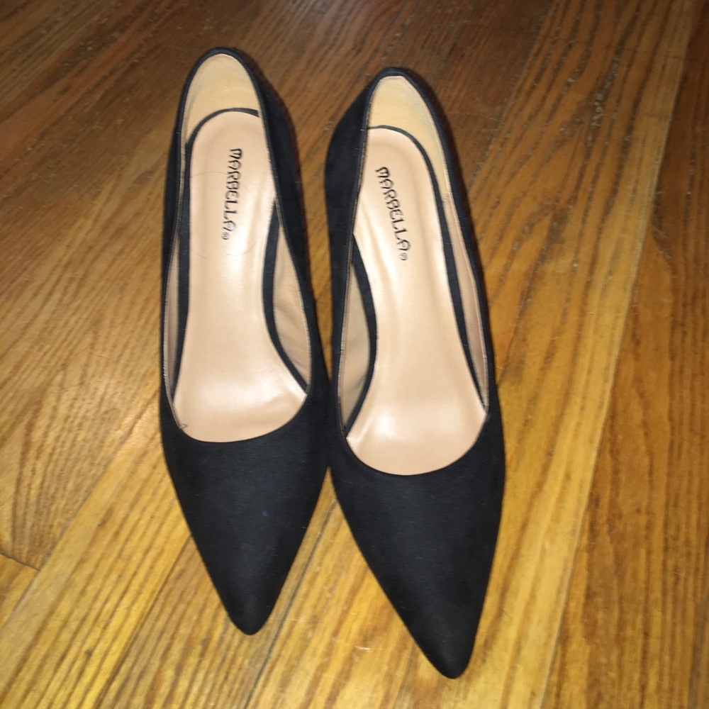 Black heels