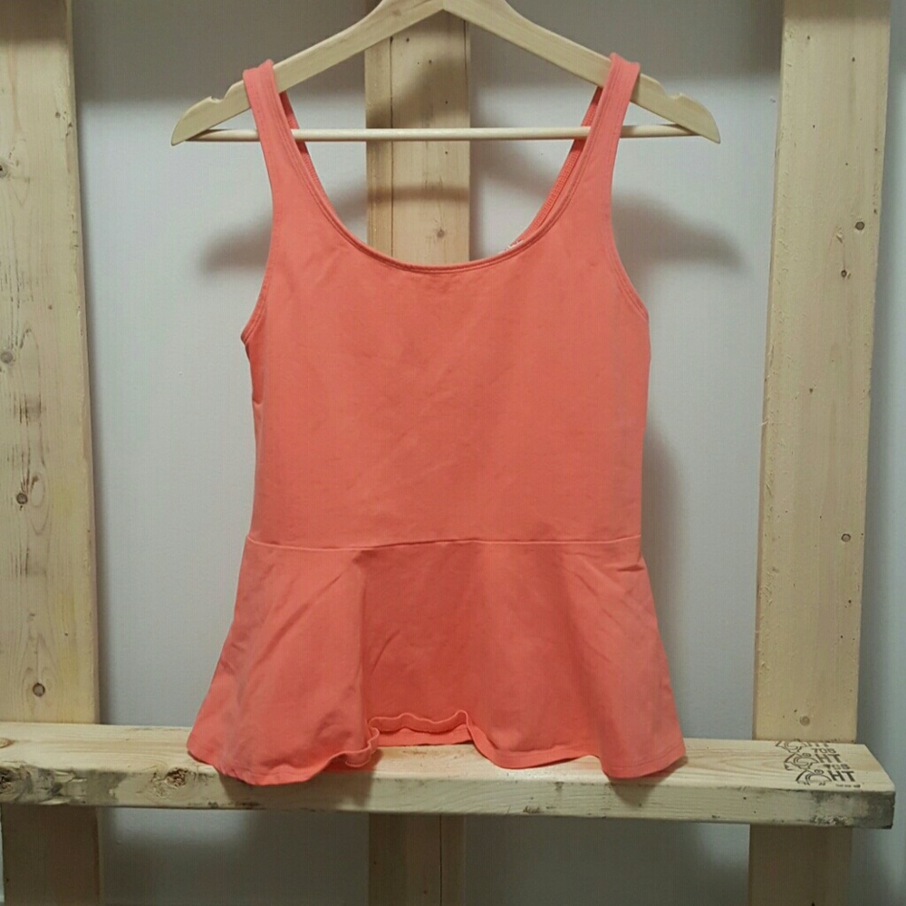 Express peplum tank top