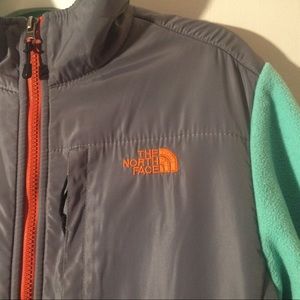Turquoise North Face Jacket