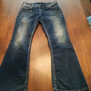 Silver Jeans Suki Mid Bootcut W33/L33