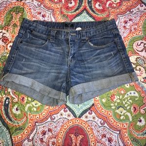 J. Crew Distressed Denim Shorts