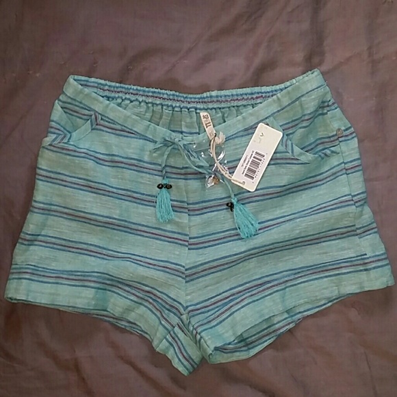 New spell designs island boho shorts turquoise XS - Picture 8 of 10