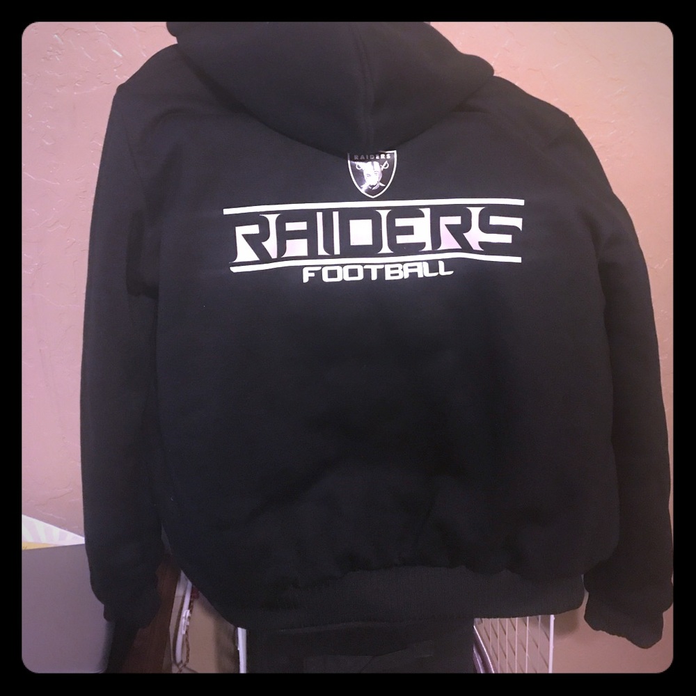 Raiders Fleece Jacket - Worn Once