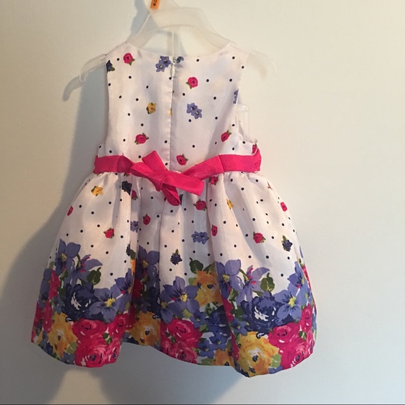 Baby girls Flower Dress - Picture 2 of 4