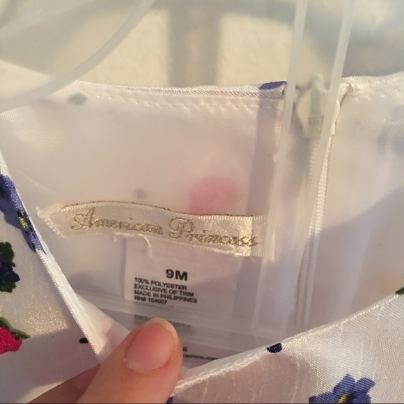 Baby girls Flower Dress - Picture 3 of 4