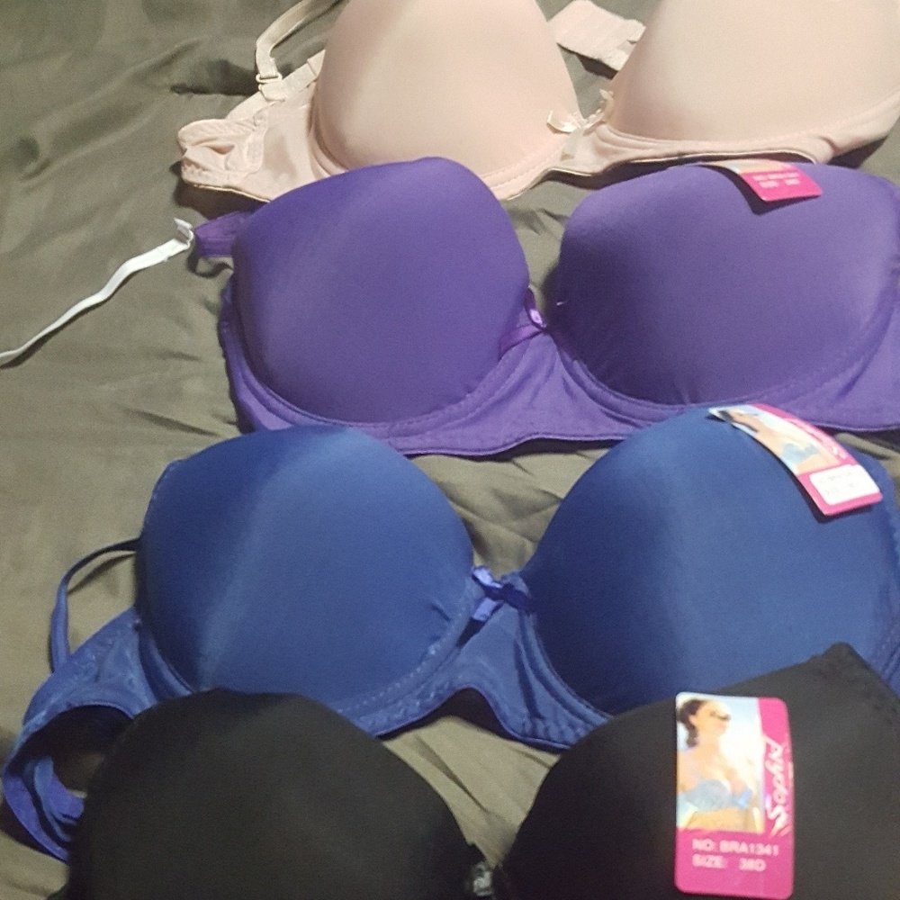 4 new bras