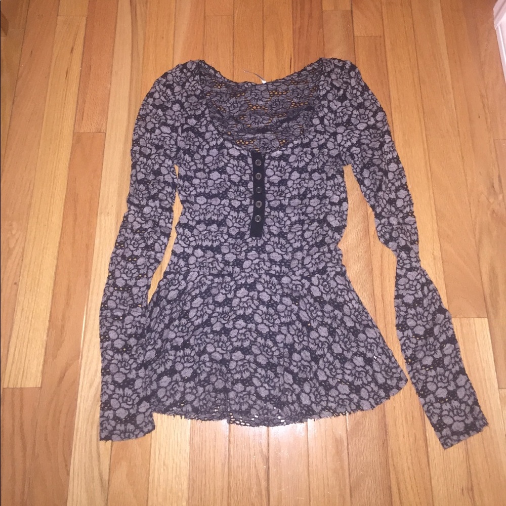 Free people lace top