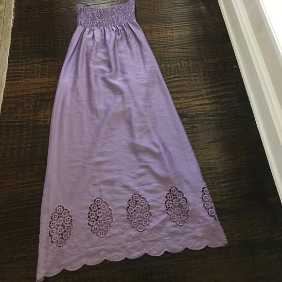 Zie Maxi zie zae zie zas lavender strapless maxi dress from Zie Maxi zie zae zie zas lavender strapless maxi dress from