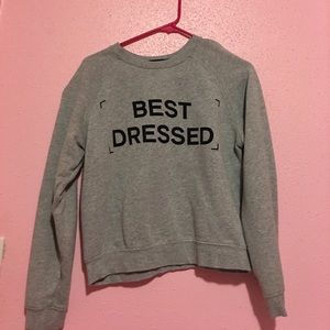 A sweat shirt