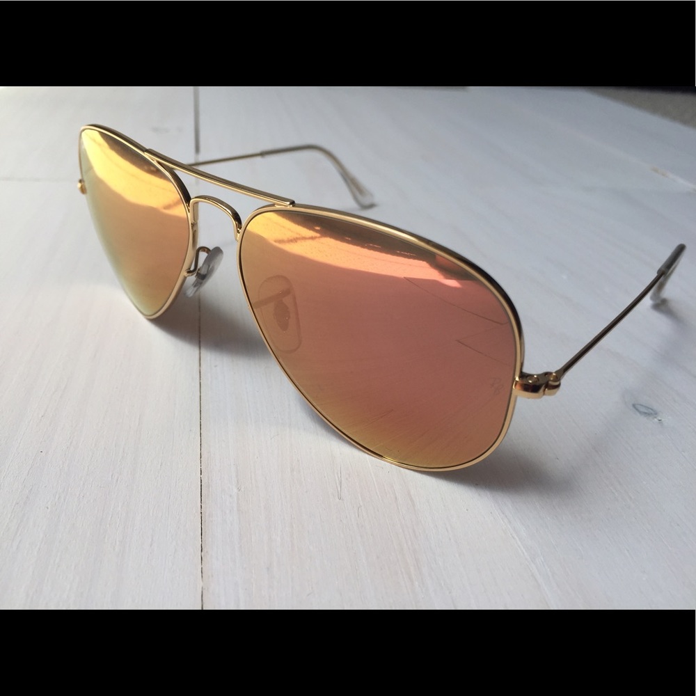 Ray-Ban Aviator Large Metal Copper Flash