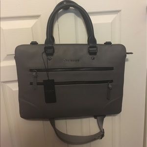 Grey Ted Baker Laptop Bag (Never Used)