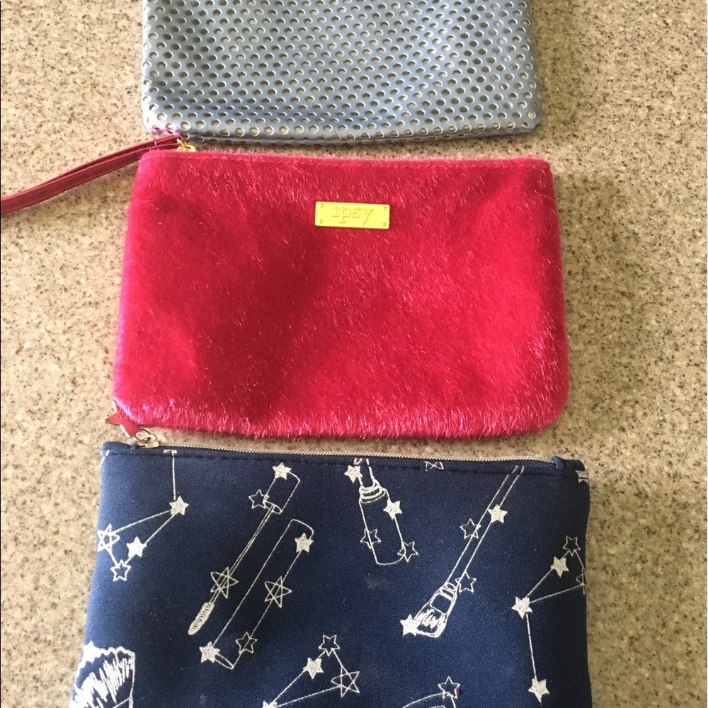 Ipsy make up bags.