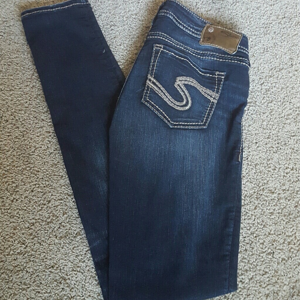 Suki Silver Denim Co. Skinny Jeans