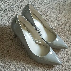 DISCOUNTED: Nude Calvin Klein Heels - Size 5 $18