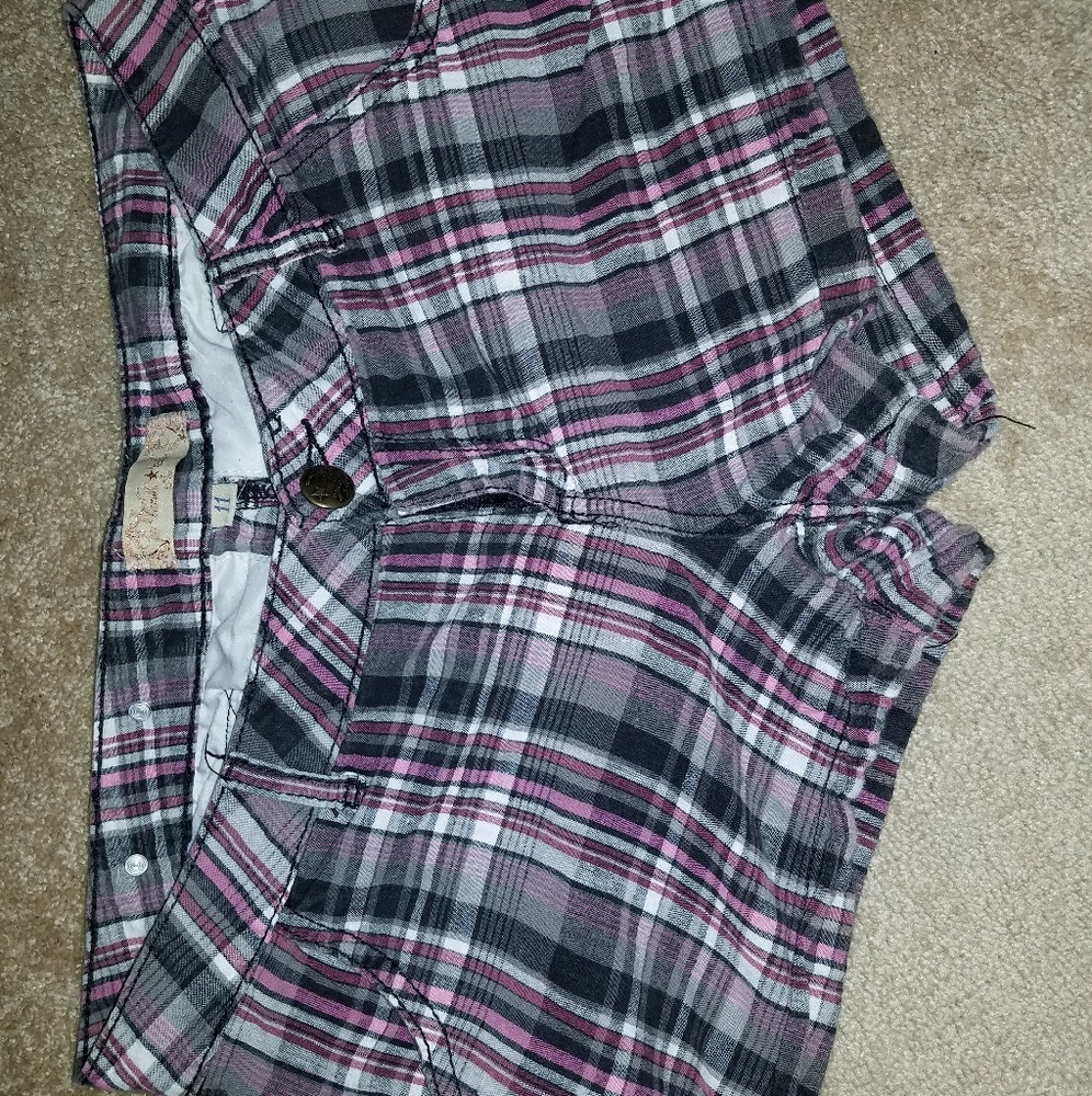 PLAID SHORTS