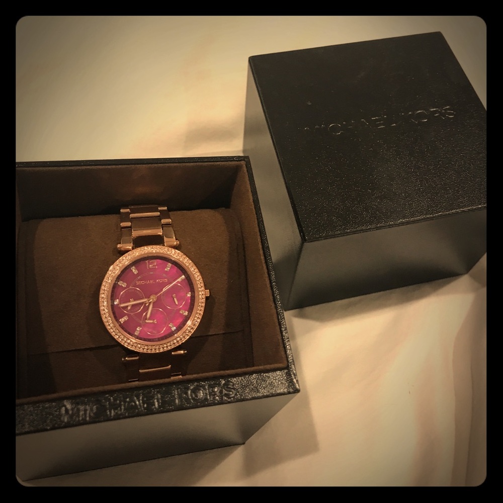 Michael Kors 'mini Parker' watch