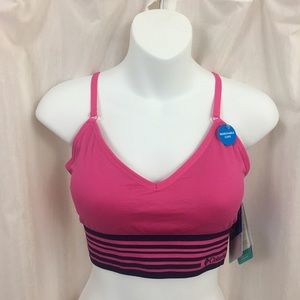 NWT Pink Columbia Padded Sports Bra