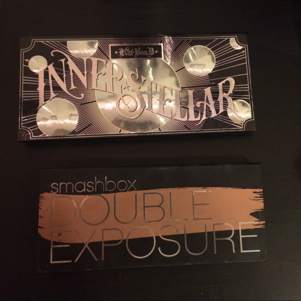 Kat Von D & Smashbox eyeshadow palette bundle
