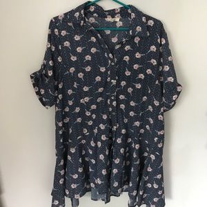 Roolee Boutique blue tunic