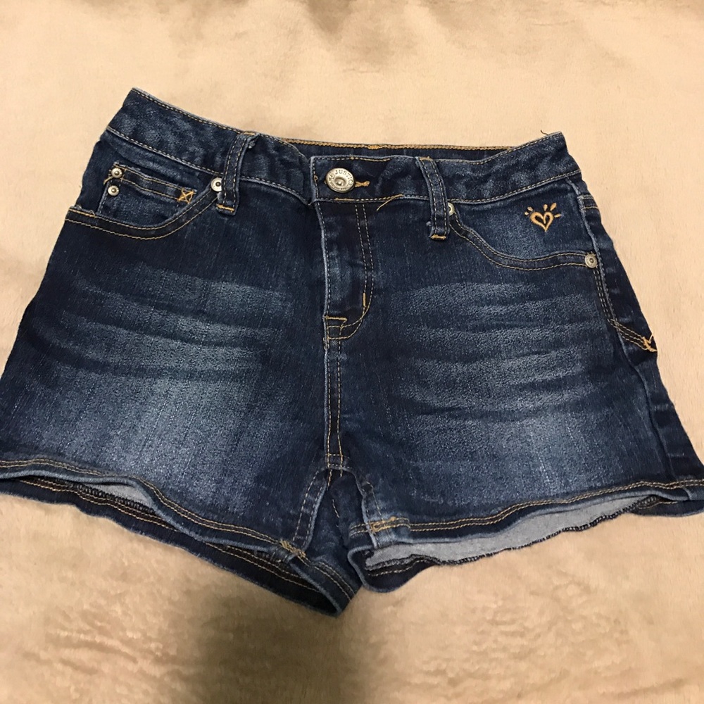 Girls Justice Denim Shorts