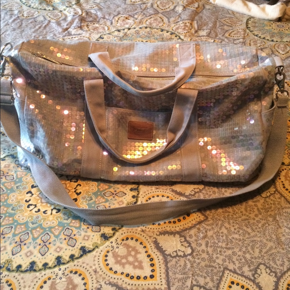 Sequins weekend bag