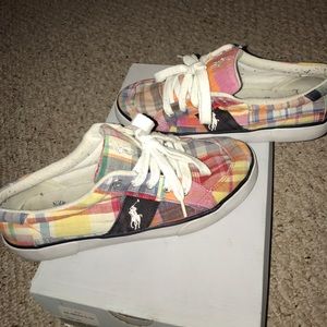 Ralph Lauren Plaid shoes