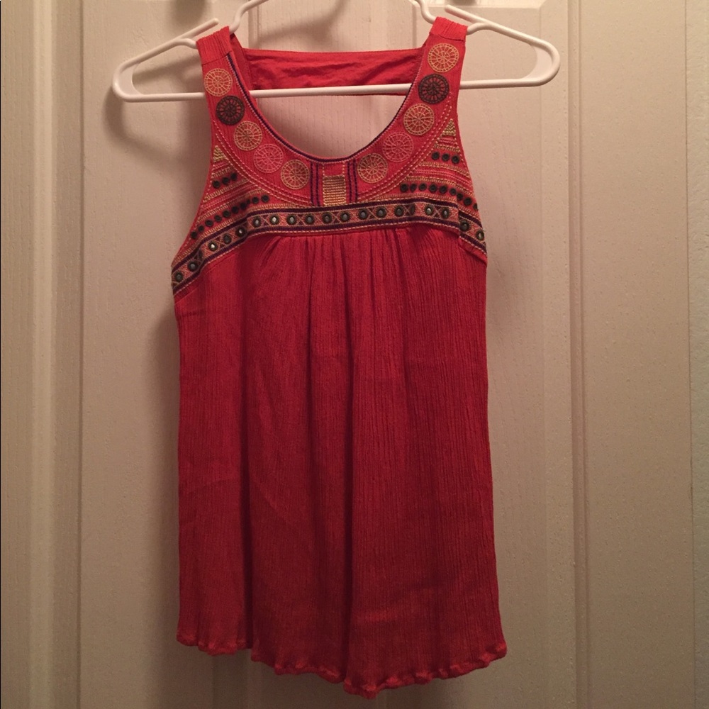 Orange tank