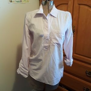 Three quarter button down