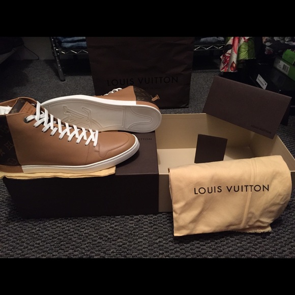 Louis Vuitton Line-Up Sneaker Boot size 13 - Picture 1 of 4