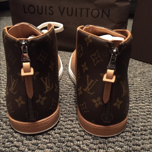 Louis Vuitton Line-Up Sneaker Boot size 13 - Picture 3 of 4